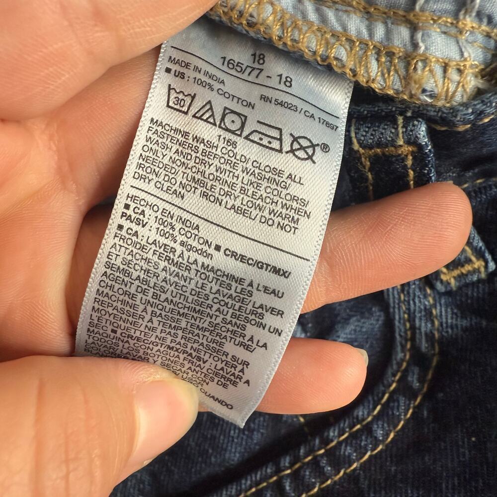 Old Navy Baggy Non-Stretch Jeans for Boys, 18, 805566 - Picture 5 of 8